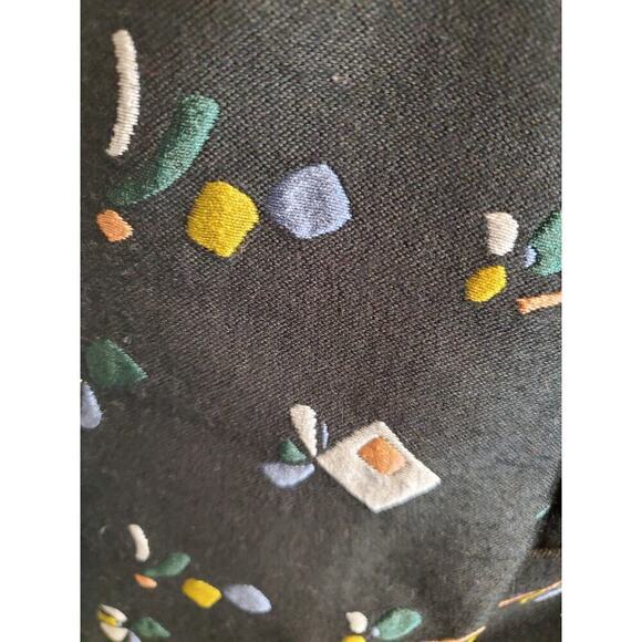 Suno Wool Blend Embroidered Full Zip Jacket size 2/ Medium - Picture 4 of 9